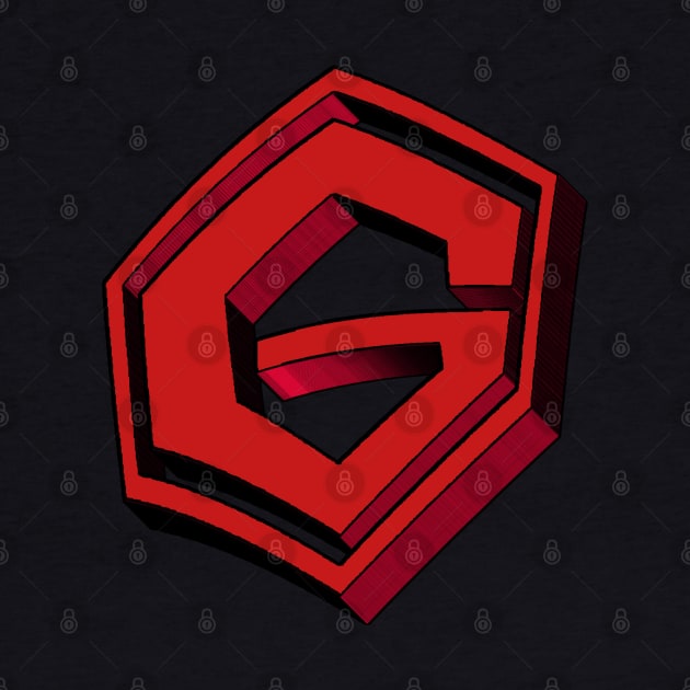 Gatchaman Battle of the Planets 3D G Symbol by RetroZest
